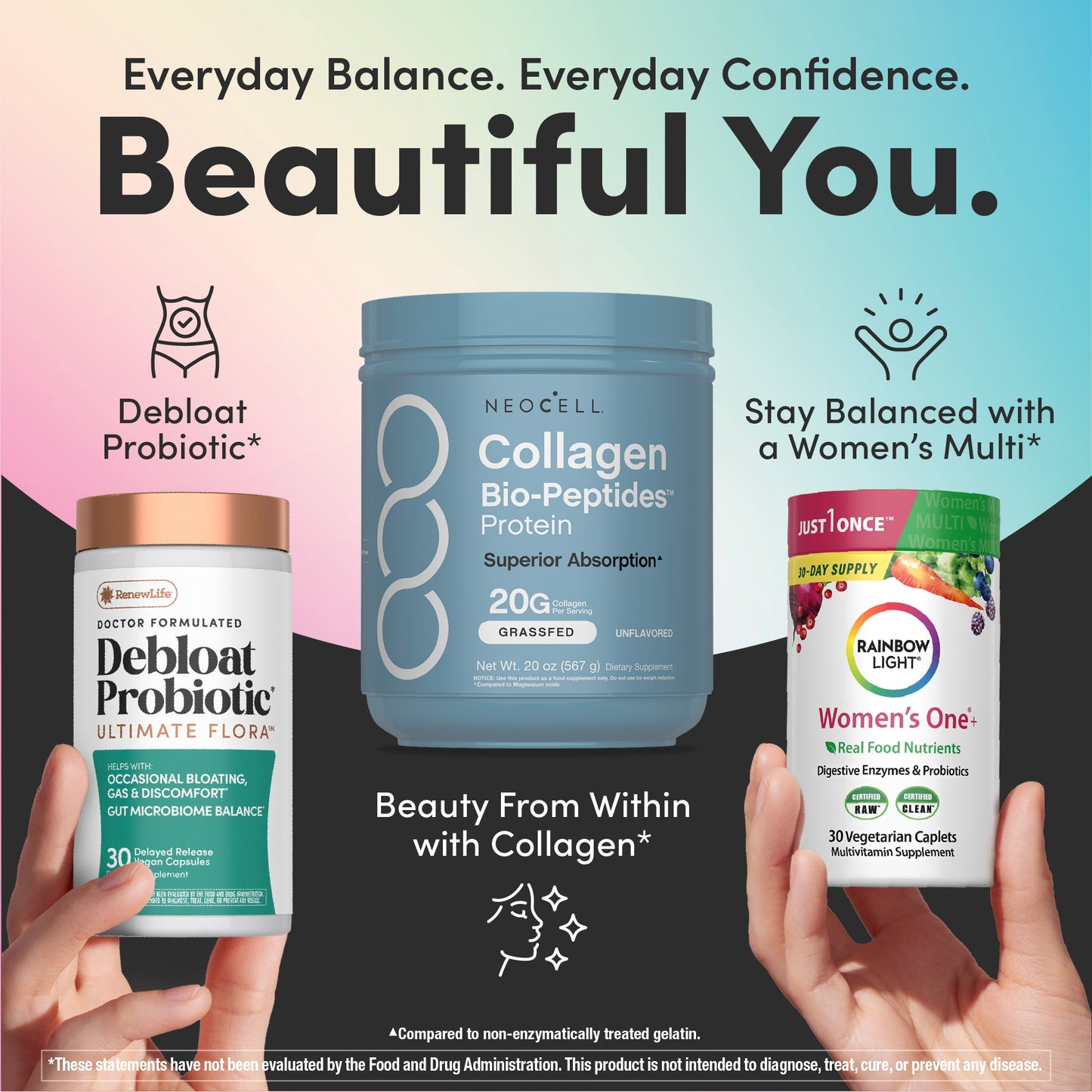 Debloat, Beauty & Balance Bundle*, 1 Box