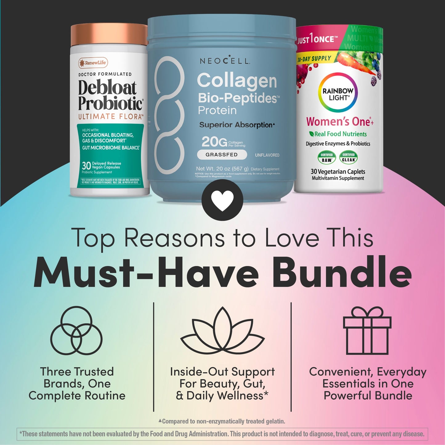 Debloat, Beauty & Balance Bundle*, 1 Box