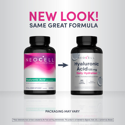 Hyaluronic Acid, 125 mg, 60 Vegan Capsules