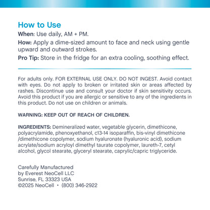 Hyaluronic Acid Gel Cream, 4 oz (113 g) Jar