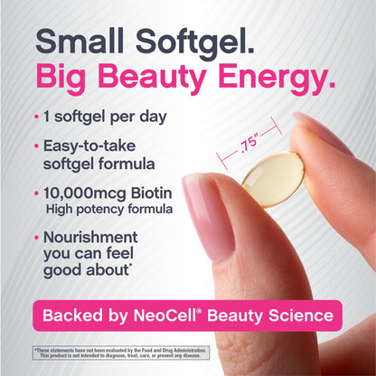 Biotin Hair Revitalizer, 10,000 mcg, 300 Softgels
