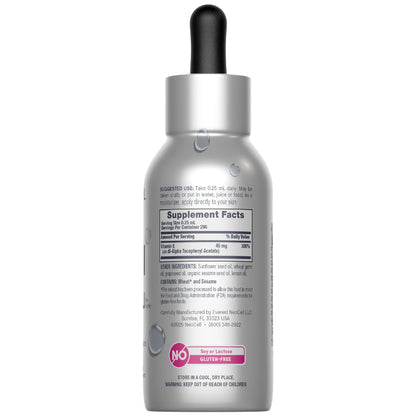 Vitamin E Oil Fast Acting, 30,000 IU, 2.5 fl oz (74 mL) Liquid