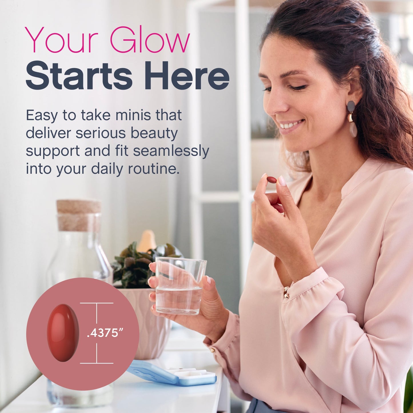 Hair, Skin & Nails Minis + Multi Collagen Bio-Peptides, 150 Softgels