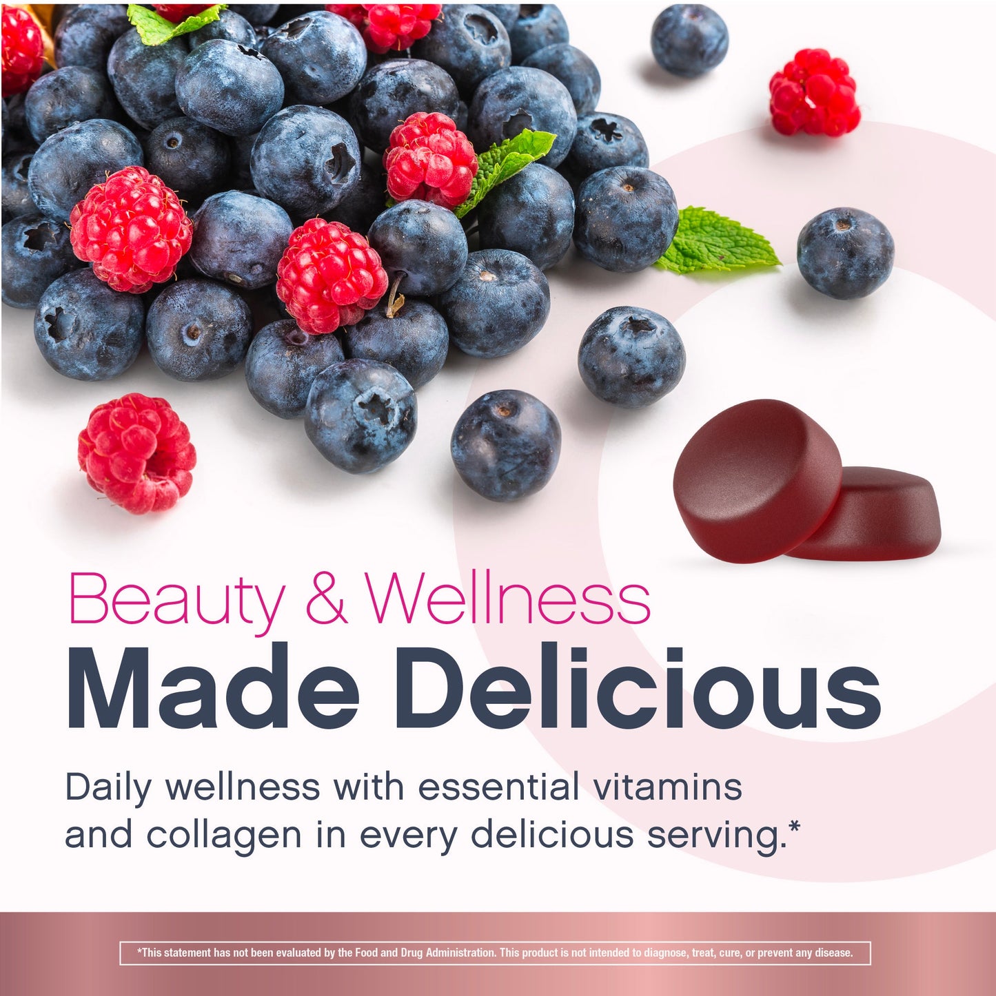 Women's Multi Gummies Advanced Berry-licious Beauty Flavor, 80 Tasty Gummies