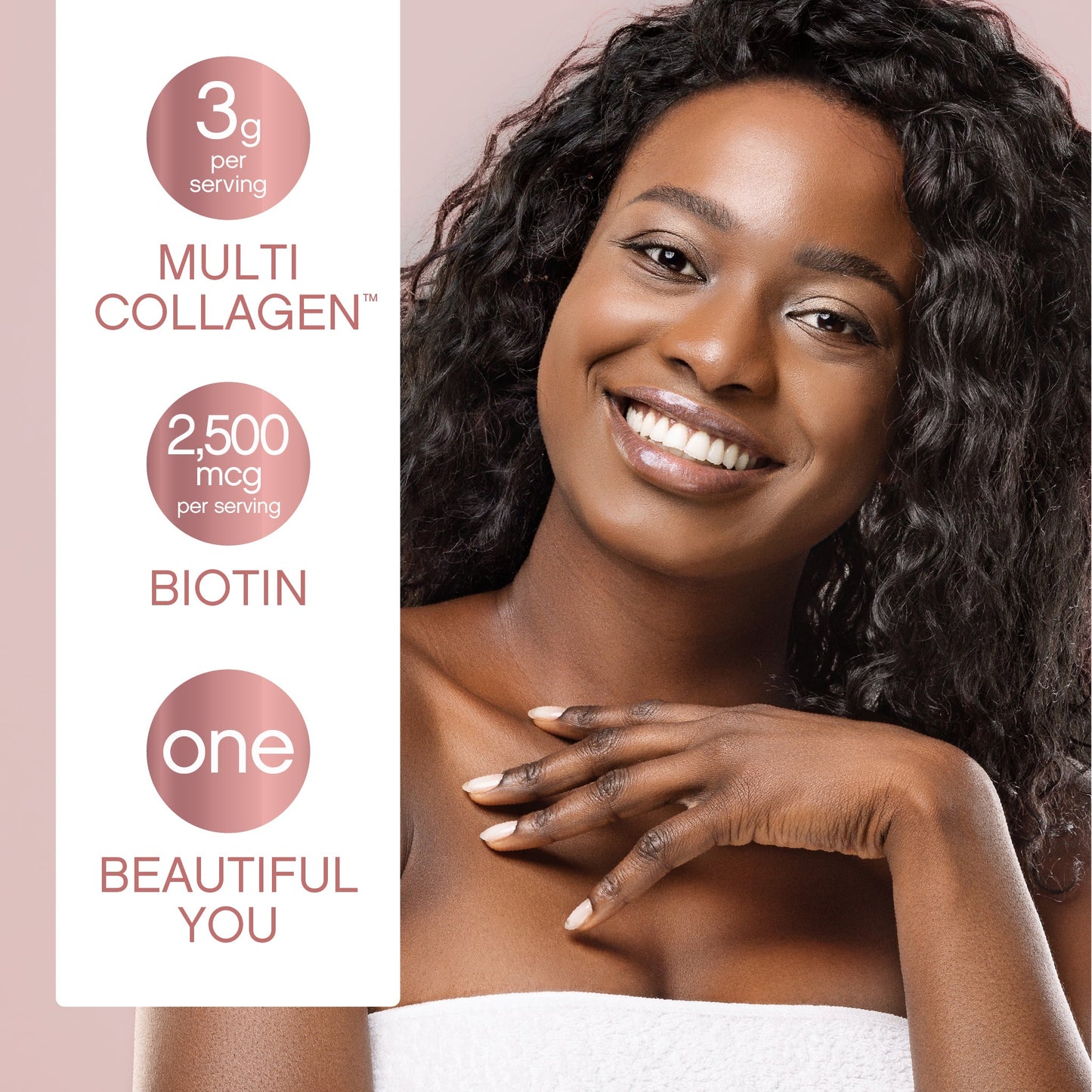 Multi Collagen + Biotin Liquid Advanced Delicious Fruit Punch Flavor, 16 oz Liquid