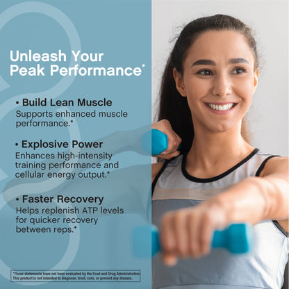 Power Creatine® Monohydrate Micronized, 1.1 lb (500 g) Bottle