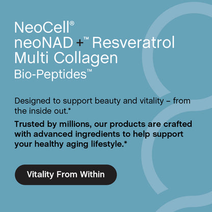 NAD + Resveratrol, Multi Collagen Bio-Peptides, 1000 mg, 60 Rapid Release Capsules