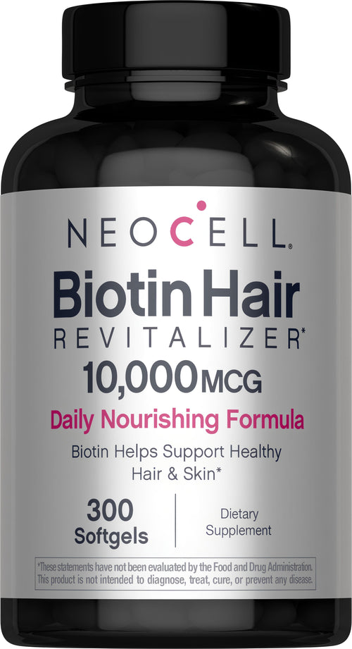 Biotin Hair Revitalizer, 10,000 mcg, 300 Softgels