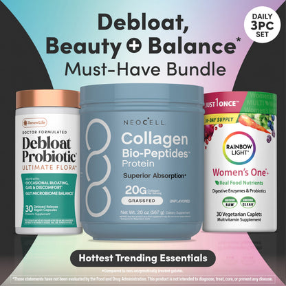 Debloat, Beauty & Balance Bundle*, 1 Box