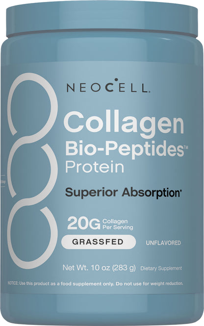 Grassfed Collagen Bio-Peptides, 10 oz (283 g) Powder