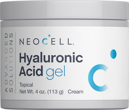 Hyaluronic Acid Gel Cream, 4 oz (113 g) Jar