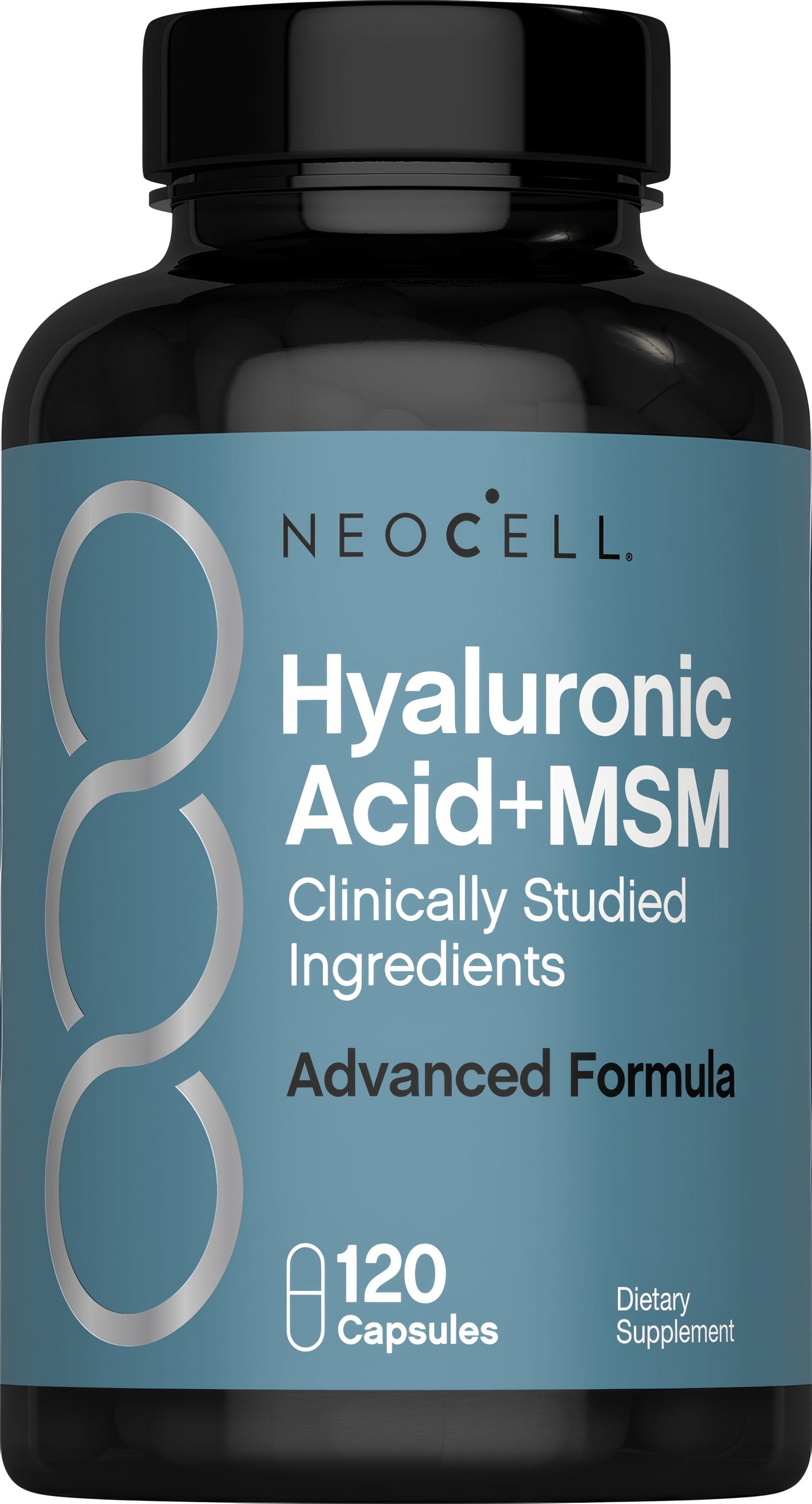 Hyaluronic Acid + MSM, 120 Capsules