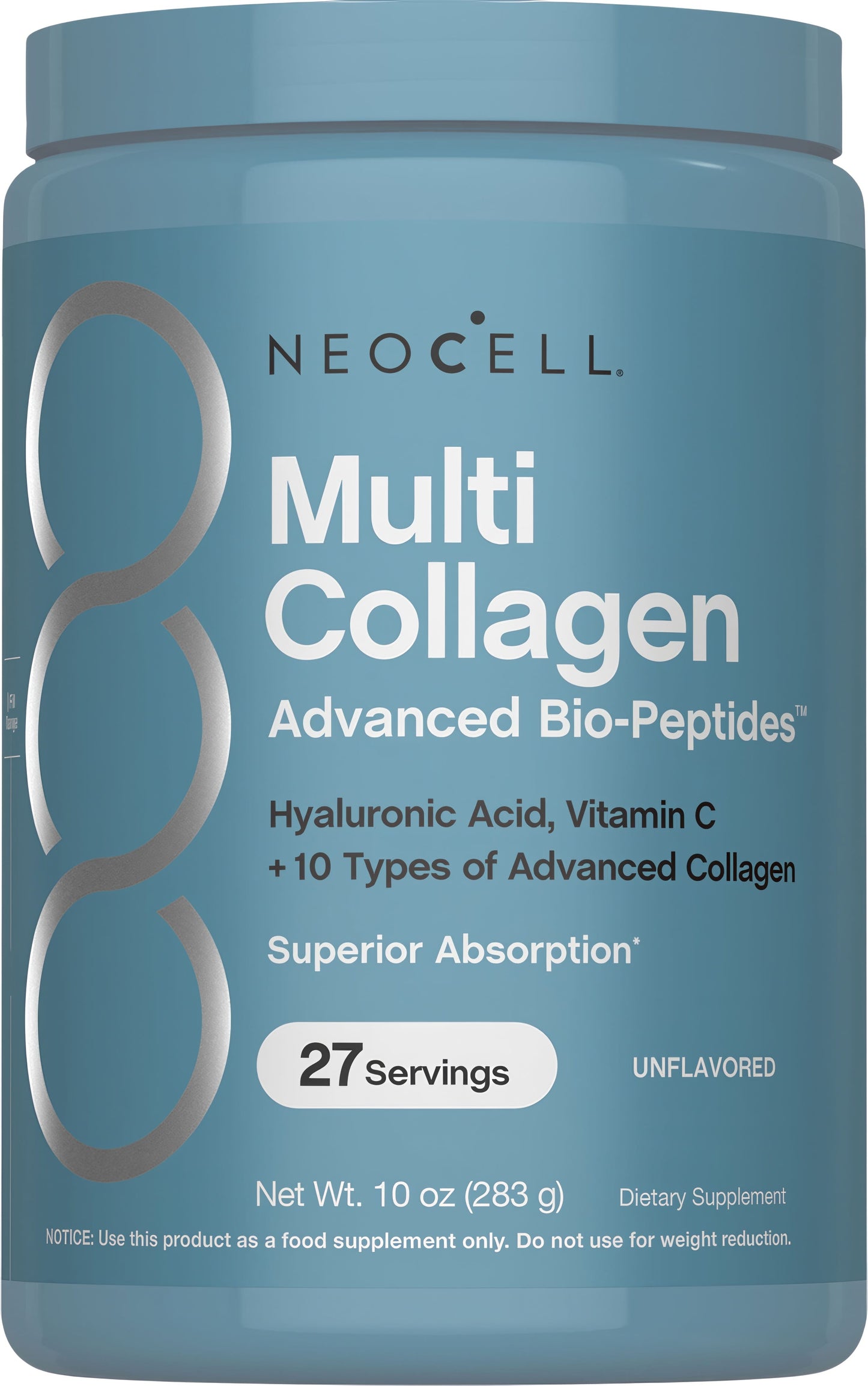 Multi Collagen Advanced Bio-Peptides, 10 oz (283 g) Powder
